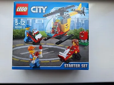 Buy Lego City 60100 Airport Starter Set Postal Workers 4 Minifigures *retired* *new* • 12.95£