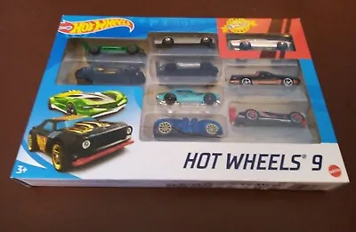 Buy Mattel Hot Wheels 9 Car Cars Gift Pack • 9.99£