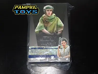 Buy IN STOCK HOT TOYS MMS549 LEIA ENDOR STAR WARS NEW SEALED 1/6 SCALE Last 1 • 384.69£