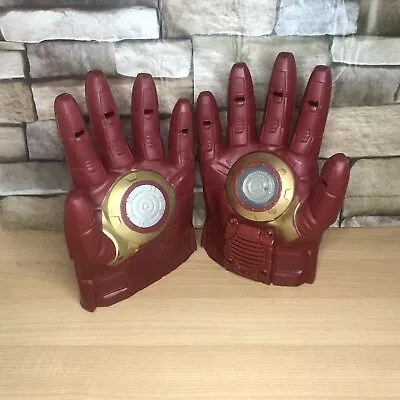 Buy Iron Man Repulsor Glove Pair With Lights And Sounds Hasbro 2015 Cosplay • 14.99£