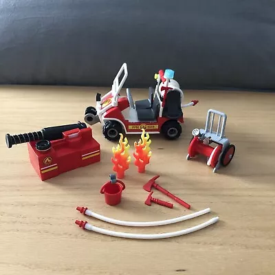 Buy Playmobil 4512 Fire Rescue Car With Hoses Pump Accessories  • 5£