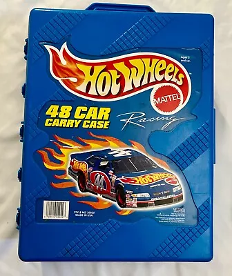 Buy 1999 Vintage HOT WHEELS 48 Car Carry Case Style Number 20020 • 33.15£
