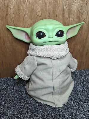 Buy Mattel Star Wars Baby Yoda Plush With Beanie Bottom • 14.99£