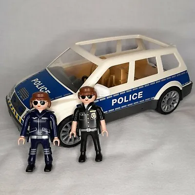 Buy PLAYMOBIL POLICE CAR With 2 Policeman / Policewoman Figures • 7.49£