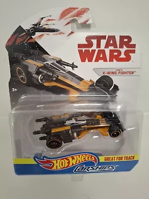 Buy Hot Wheels Star Wars Carships Poe's X-wing Fighter • 7.99£