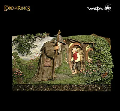 Buy Lord Of The Rings Meeting Of Old Friends Wall-Plaque Resin Ltd 3000 Weta • 252.84£