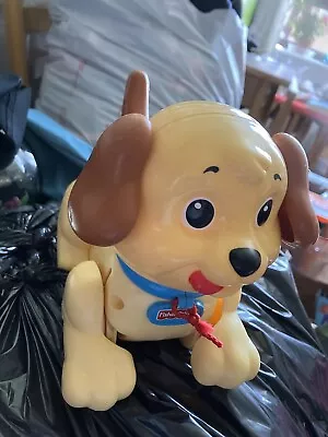 Buy Vintage Fisher Price Pull Along Puppy Dog Toy 🔥 Great Price 🔥 👍 Missing Tail  • 0.99£