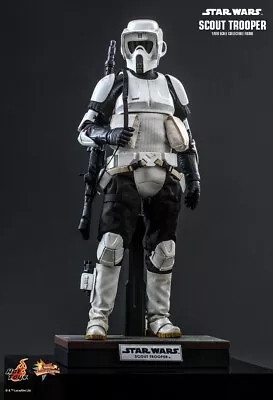 Buy Hot Toys Biker Scout Trooper Star Wars MMS611 1/6 Scale Return Of The Jedi • 287£