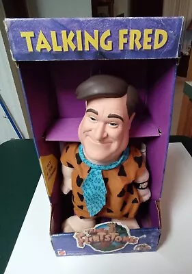Buy VTG 1993 Mattel Talking Fred Flintstone Doll - Original Box • 8.34£