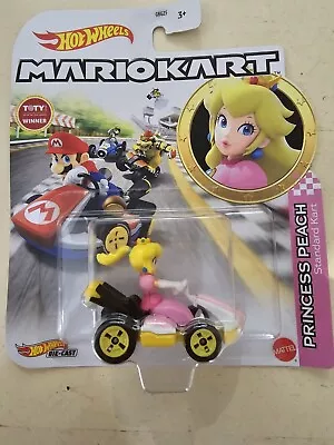 Buy Hot Wheels Mario Kart Princess Peach Standard Kart • 22.99£