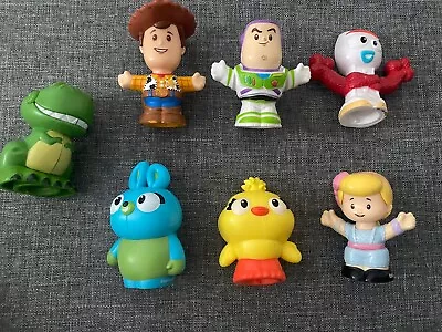 Buy Fisher-Price Little People Toy Story Bundle Woody Buzz Forky  • 19.99£