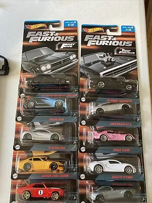 Buy Hot Wheels Fast And Furious Series 3 Full Set • 51.50£