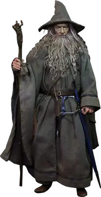 Buy Lord Of The Rings Gandalf The Grey Action Figure 1/6 Crown Series Asmus Sideshow • 517.20£