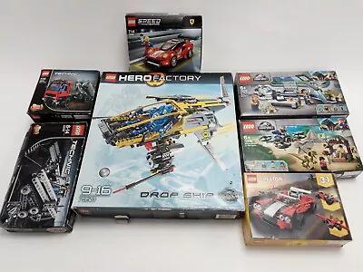 Buy Bundle Of 7 LEGO Sets Includes Jurassic World, Technic, Hero Factory And More • 36£