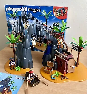Buy PLAYMOBIL 6679 Pirate Treasure Island COMPLETE And Boxed With Instructions • 50£