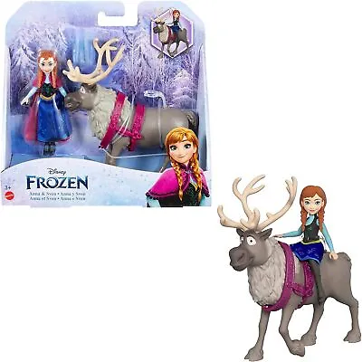 Buy Disney Frozen Small Dolls Anna & Sven Play Set HLX03 - CO420796 • 11.19£
