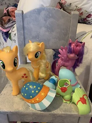 Buy My Little Pony 6” X3 Pony Figures Plus Snap On Fashion Clothes • 9.99£