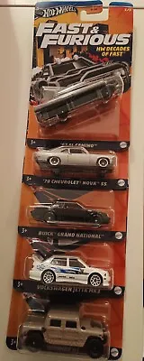 Buy Fast And Furious Hot Wheels Decades Of Fast 2024 Full Set • 50£