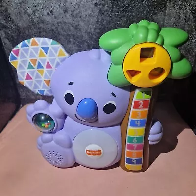 Buy Fisher Price Linkimals Counting Koala Animal Themed Musical Learning Baby Toy • 12.50£