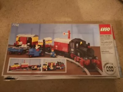 Buy Vintage LEGO 7722 Battery Powered Steam Cargo Train With Instructions And Box • 70£