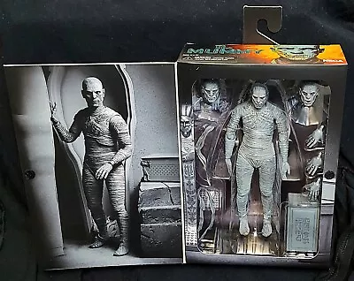 Buy Neca Universal Monsters Ultimate The Mummy (1932) 7  Scale Figure B/W Official • 44.95£