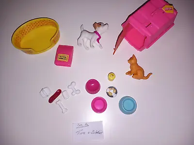 Buy Barbie Dog And Cat With Accessories 80/90s • 10.24£