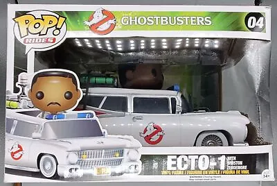 Buy #04 Ecto-1 (with Winston Zeddemore) - Rides Ghostbusters Damaged Box Funko POP • 35.99£