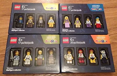Buy LEGO Minifigures Toys R Us Exclusive Bricktober 2016, 4 Set Collection~Brand NEW • 99£
