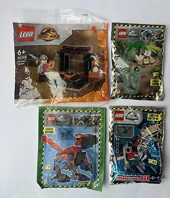 Buy Lego Jurassic Park Polybags X4 • 14£