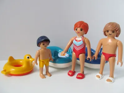 Buy Playmobil Family Figures & Boats/float NEW Beach/Swimming Pool/Hotel Figures • 14.49£