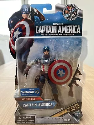 Buy Hasbro Marvel Legends - Captain America - First Avenger - Walmart - Rare • 39.99£