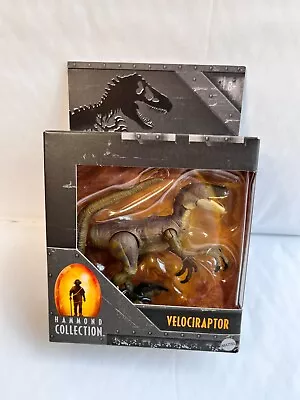 Buy Jurassic Park Hammond Collection Mattel Velociraptor Dinosaur Toy Action Figure • 59.99£