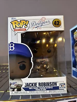 Buy Funko Pop! Icons: Jackie Robinson (Styles May Vary With Chance Of Bronze Chase) • 10£