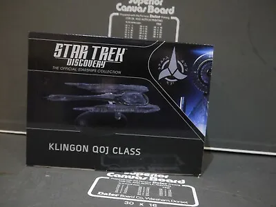 Buy Star Trek Discovery Starships: #10 Klingon QOJ Class Starship Eaglemoss 2021 • 34£