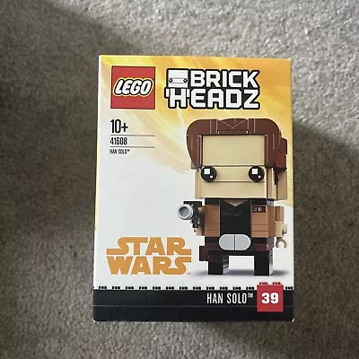 Buy LEGO Brick Headz Star Wars Han Solo - 41608 (Brand New & Sealed) • 27£