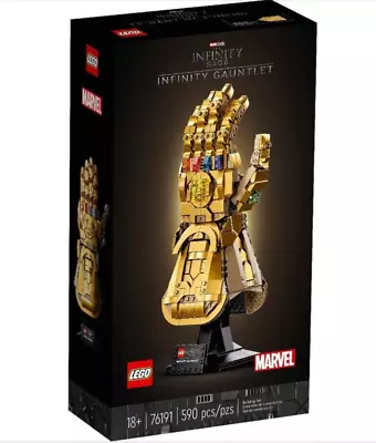 Buy Lego 76191 - Infinity Gauntlet Avengers Marvel Thanos Brand New Sealed Set • 84.99£