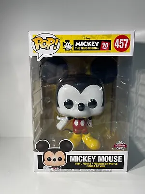 Buy Funko Pop! Disney Animation Mickey Mouse 90 Years 10  Inch #457 • 30.99£