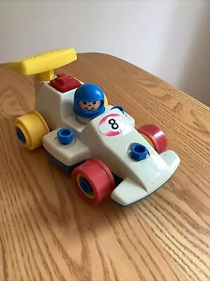Buy FOR SPARES Vintage 1984 Fisher Price Roadster Racer Take Apart Toy Car • 6£
