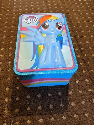 Buy My Little Pony 3d Rainbow Dash Tin Musical Night Light, Shuffle Card Game & Mini • 4.99£