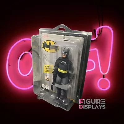Buy X5 DC MEGO PLASTIC DISPLAY CASES Carded Action Figures Moc Batman Superman 6 In • 24.95£