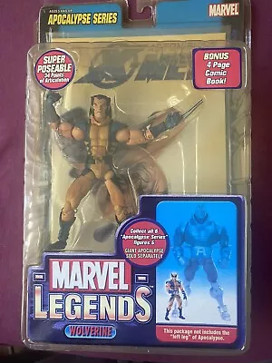 Buy Toybiz Marvel Legends Wolverine Apocalypse Series - Wolverine - Rare Variant • 29.99£