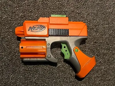Buy NERF Hasbro 2005 Crossfire Tactical Orange Soft Foam Dart Blaster Pistol + Darts • 0.99£