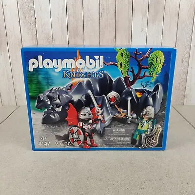 Buy Playmobil 4147 Knights Dragon Rock Compact Set - Brand New *Free UK Postage* • 12.95£