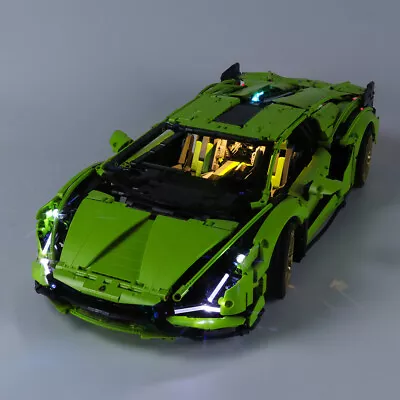 Buy USB Light Kit For 42115 LEGOs Technic Lamborghini Sián (sian) FKP 37 Set • 33.47£