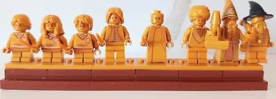 Buy Lego Harry Potter 20th Anniversary Set Of 6 Gold Minifigs And 2 Others 8 In All. • 88£