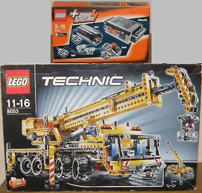 Buy LEGO Technic 8053 Mobile Crane 100% Complete With Original Packaging BA + 8293 PowerFunctions • 171.21£