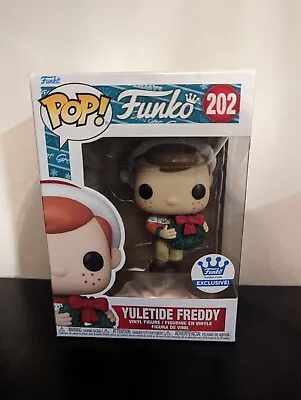 Buy  Funko Pop Freddy Funko Yuletide Freddy #202 Christmas Freddy  • 5£