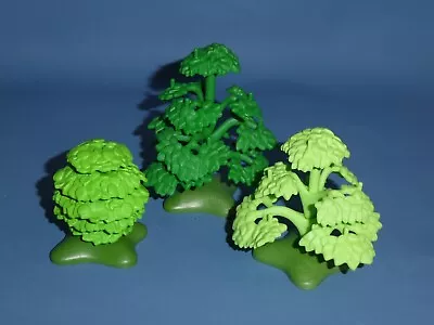 Buy Playmobil Bushes X 3  / Tree / Plants Greenery For Farm / Stable / House / Park • 1.49£