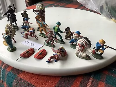 Buy Britains, Cowboys And Indians, Plastic From 1970s Sets • 12.99£