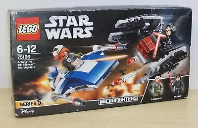 Buy LEGO: Star Wars - A-Wing Vs. TIE Silencer Microfighters - 75196 **Brand New** • 29.99£